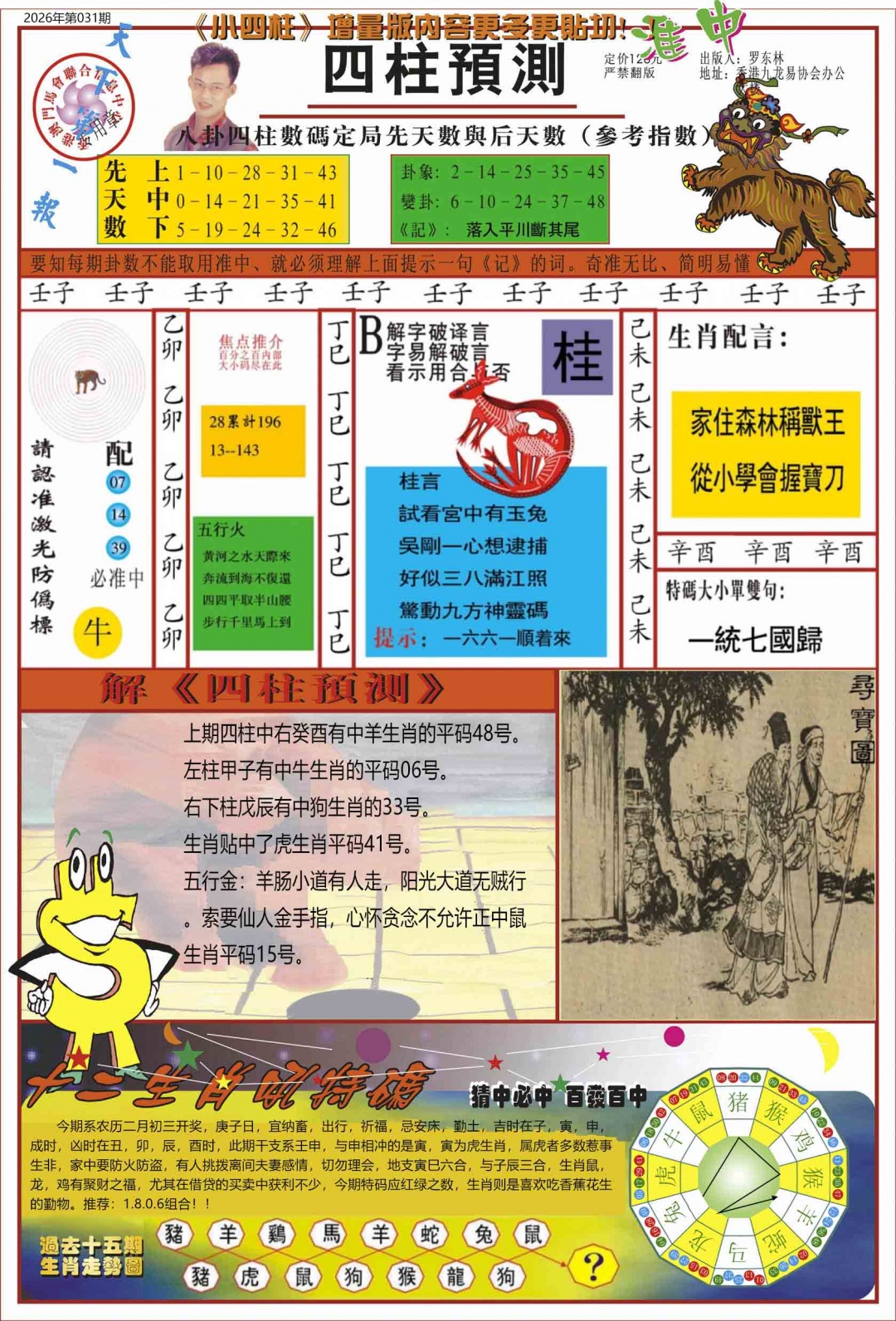 031期中四柱预测A[图]
